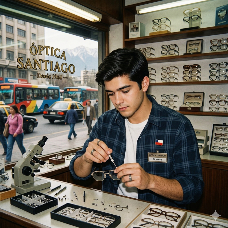 Óptica em Santiago